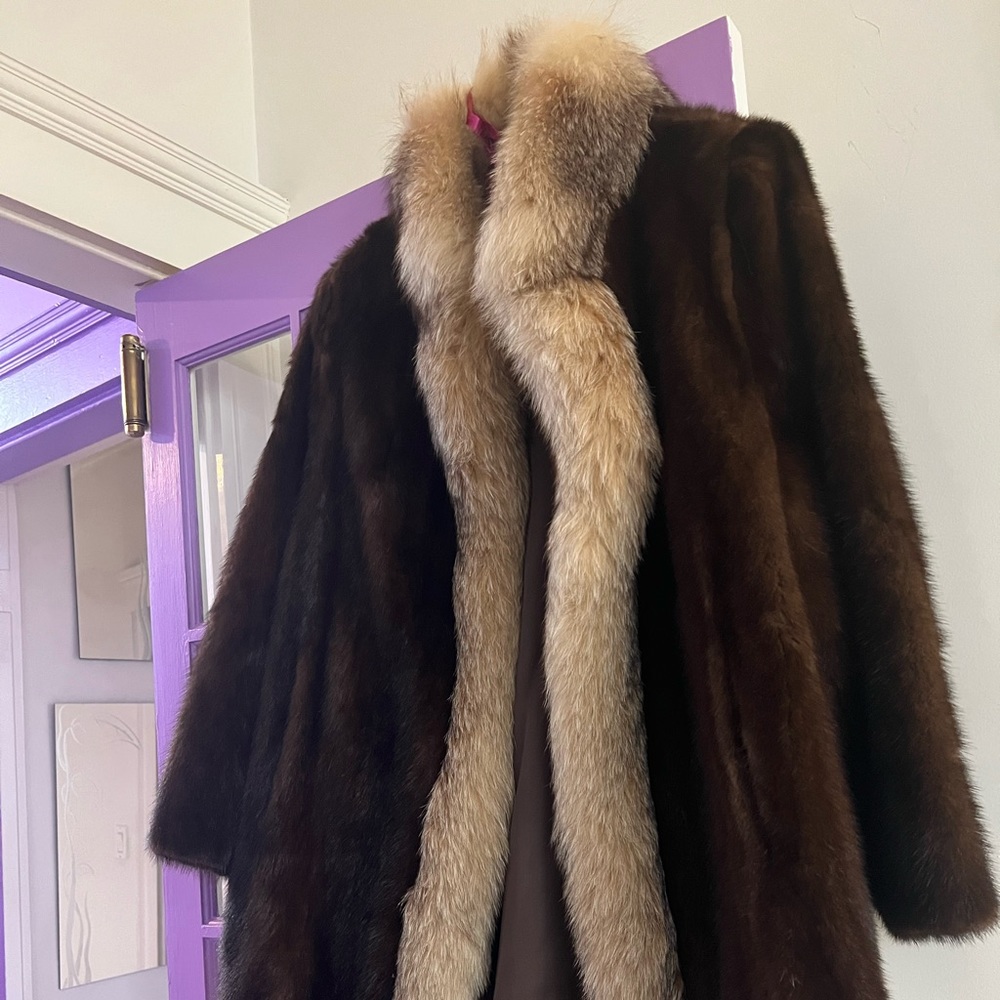 Mink coat